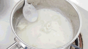 The practice measure of side of meaning of pure white butter 5