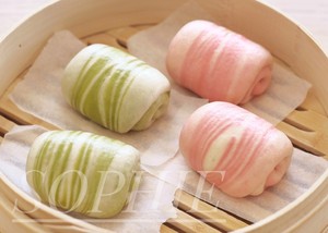 Delicious [Shu Wenzhi person steamed パン]滑らかな顔の蒸しパンと要約40 