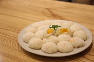 The practice measure of Ci of mango polished glutinous rice 7