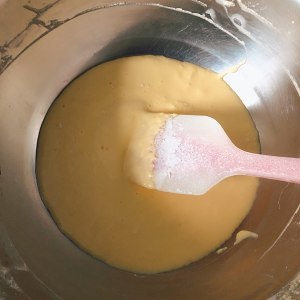 The practice measure of light cheese cake 2