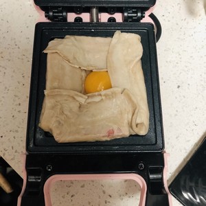 朝食マシンのプラグを抜く-卵の練習対策 ハムケーキ4 