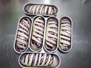 The practice measure that violet potato biscuit coils 17