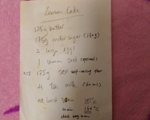 The practice measure of citric cake 1