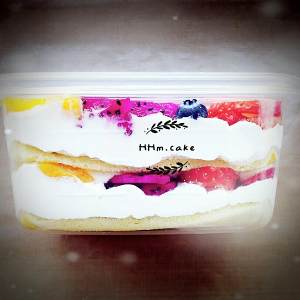 The practice measure of the cake of box of handy messtin fruit of simple quick worker 20
