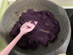The practice measure that violet potato biscuit coils 3
