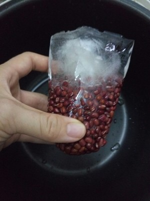 Small a round mass of food of red sweetened bean taste (edition of boiler of dawdler high pressure) practice measure 2