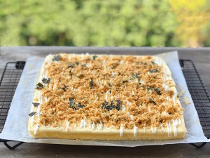 The practice measure that cake of dried meat floss coils 7