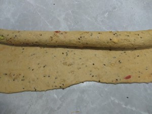 The practice measure of steamed bread of food grains other than wheat and rice 13