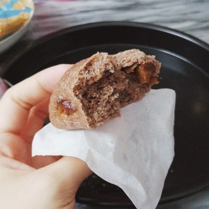 The practice measure of steamed bread of red jujube of pure whole wheat 8