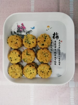 Green is great without candy green of & of deep-fried dough cake of little oily Xian Xiangcong is sweet revive (comb) the practice move that makes cookie 9