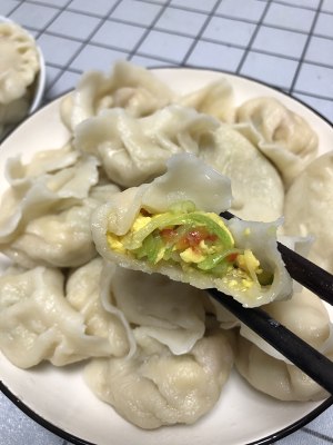 Simple and delicious element the practice measure of 3 bright boiled dumpling 6