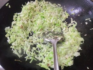 The practice measure of dumpling of element of Xianggu mushroom broccoli 3