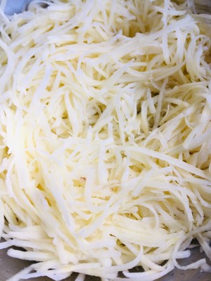 Eat hey the practice measure of potato silk cake 1