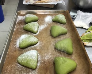 Wipe tea soft Europe (stuffing of sweet beans cheese) practice measure 15