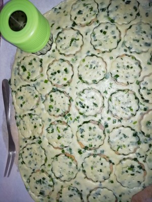 Green is great without candy green of & of deep-fried dough cake of little oily Xian Xiangcong is sweet revive (comb) the practice move that makes cookie 7