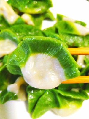 The practice measure of dumpling of emerald Chinese cabbage 15