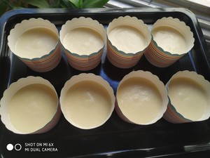 The practice measure of paper cup cake 10