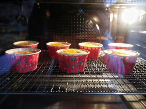The practice measure of cake of orange aromatic rice 17