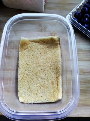 The practice measure of the cake of box of handy messtin fruit of simple quick worker 12