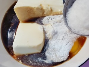 The practice measure of cake of Lang Ni of cloth of coffee of whole wheat of bean curd of the ester inside low card low candy 6