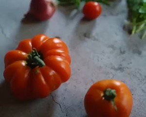 The practice measure of Spanish tomato cold boiling water 1