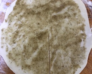 seの練習尺度 焼いた灰と塩で作られた調味料の同じ種のケーキ7 