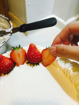 Fruit butter [birthday cake] practice measure 15