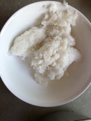The practice measure of cake of silk of remnant rice turnip 2