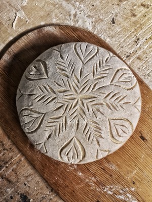 The practice measure that Europe includes snowflake of Christmas of tutorial of the video that cut a package 1