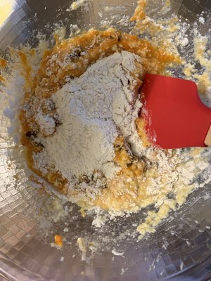 The practice measure of cake of pumpkin Ma Fen 7