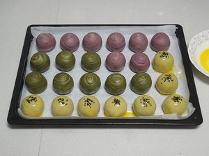 Violet potato of yoke crisp ~ , wipe perfect conjugal bliss of ~ of tea, raw ingredient, the practice move that makes ~ of crisp method of 6 kinds of yoke is added inside happy mid-autumn ~ 40