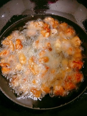 The practice measure of the man of hot pepper chicken that exceeds go with rice 5