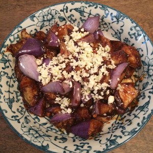 Great sauce burns garlic the practice measure of powdery purple aubergine 4