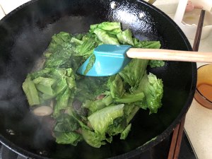 The practice measure of lettuce of braise of Xianggu mushroom of element oyster sauce 3