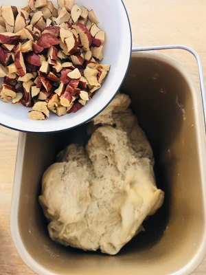 The practice measure of steamed bread of brown sugar of walnut of red jujube of save labour edition 6