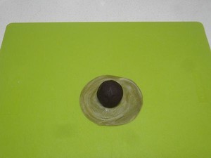 Violet potato of yoke crisp ~ , wipe perfect conjugal bliss of ~ of tea, raw ingredient, the practice move that makes ~ of crisp method of 6 kinds of yoke is added inside happy mid-autumn ~ 32