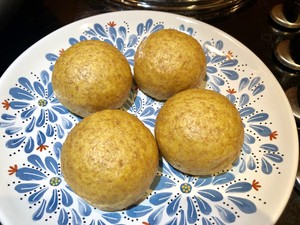 [脂肪を減らす]の実践尺度 100％全粒小麦のカボチャの蒸しパン8 