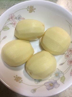The practice measure of cake of potato of authentic Han type 2