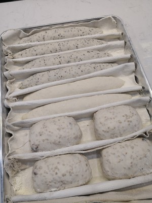 Measure of practice of French dough folding 1