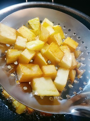 The practice measure of face of    of flesh of Xianggu mushroom potato 3