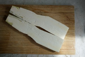 The practice measure of the wild rice stem that bake 1