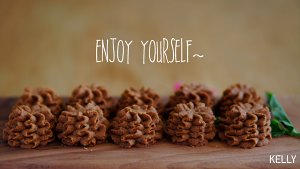 (Zhenniquji + net Gong Quji) coffee floret recipe / bake video biscuit piece the practice measure of 2 31
