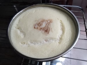 The practice measure that decreases cake of fat silk slippery yoghurt without oil without candy without the egg 1