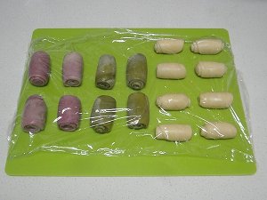 Violet potato of yoke crisp ~ , wipe perfect conjugal bliss of ~ of tea, raw ingredient, the practice move that makes ~ of crisp method of 6 kinds of yoke is added inside happy mid-autumn ~ 26