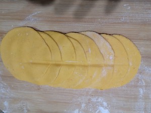 カボチャの練習尺度は蒸しパン11