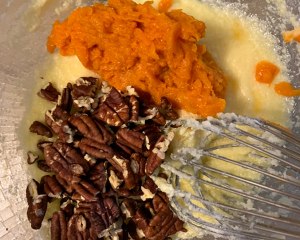The practice measure of cake of pumpkin Ma Fen 6