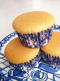 Cake of sponge exceeding profit (the edition that do not have oil) practice measure 5