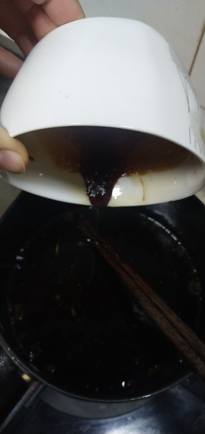 緑は油っぽいです(醤油を添えた麺が使用されます)練習方法5