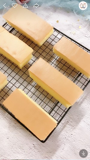 The practice measure that enters the mouth to change small cake namely 30