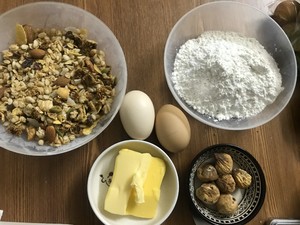 The practice measure of biscuit of oaten nutlet energy 1